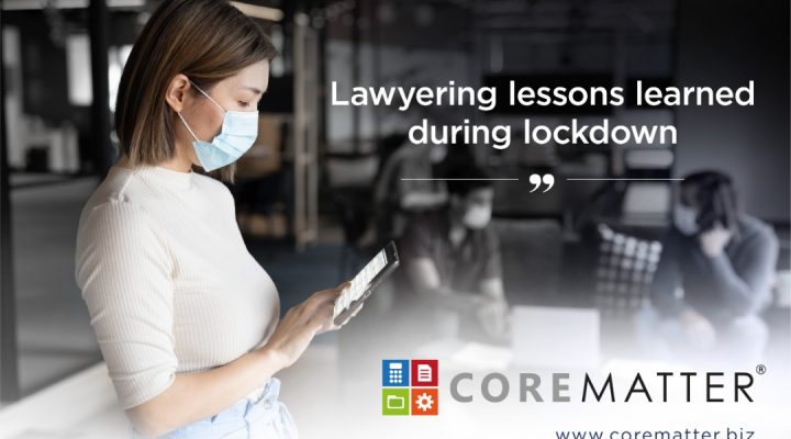 Lessons Learned for Law Firms During the Lockdown