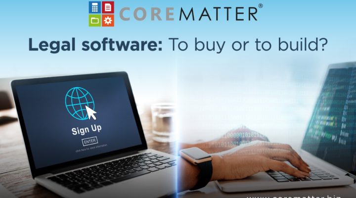 Should you buy or build legal software for your business?