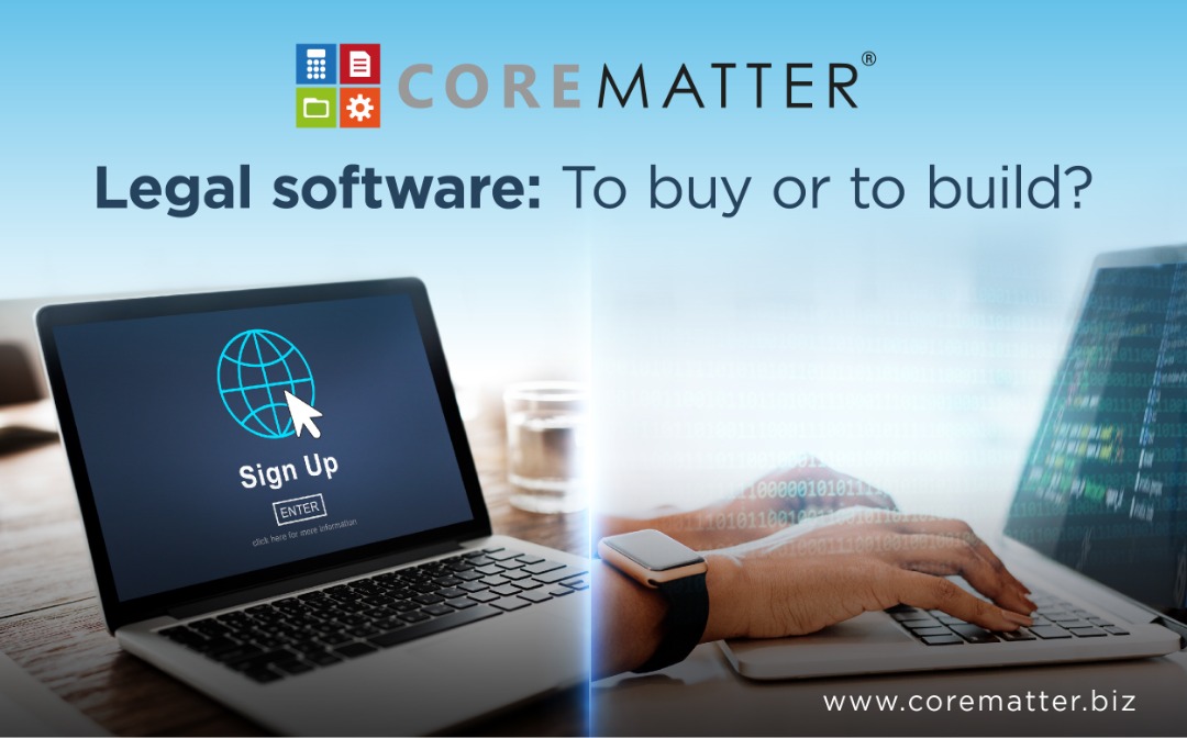 Should you buy or build legal software for your business?